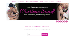 Desktop Screenshot of charlenesands.com